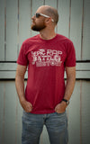 Cardinal Red ERB Logo T-Shirt - Ships Free in USA